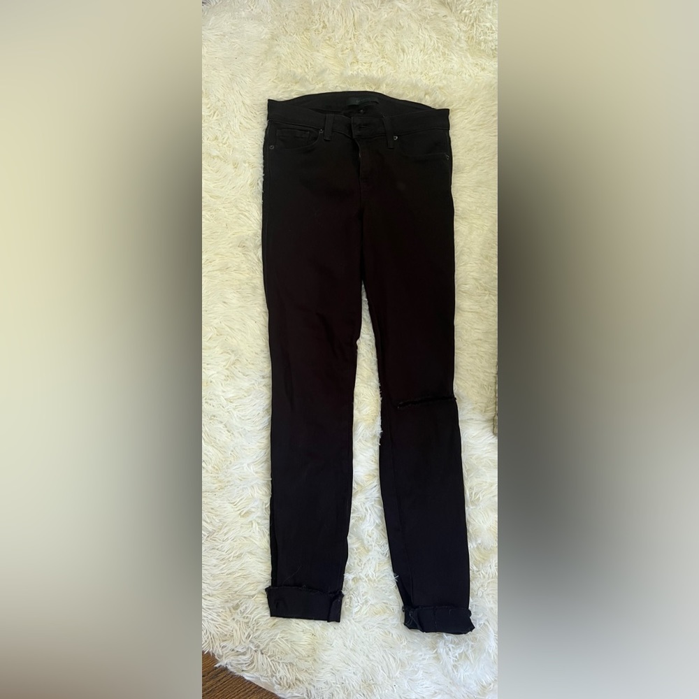 Genetic black denim